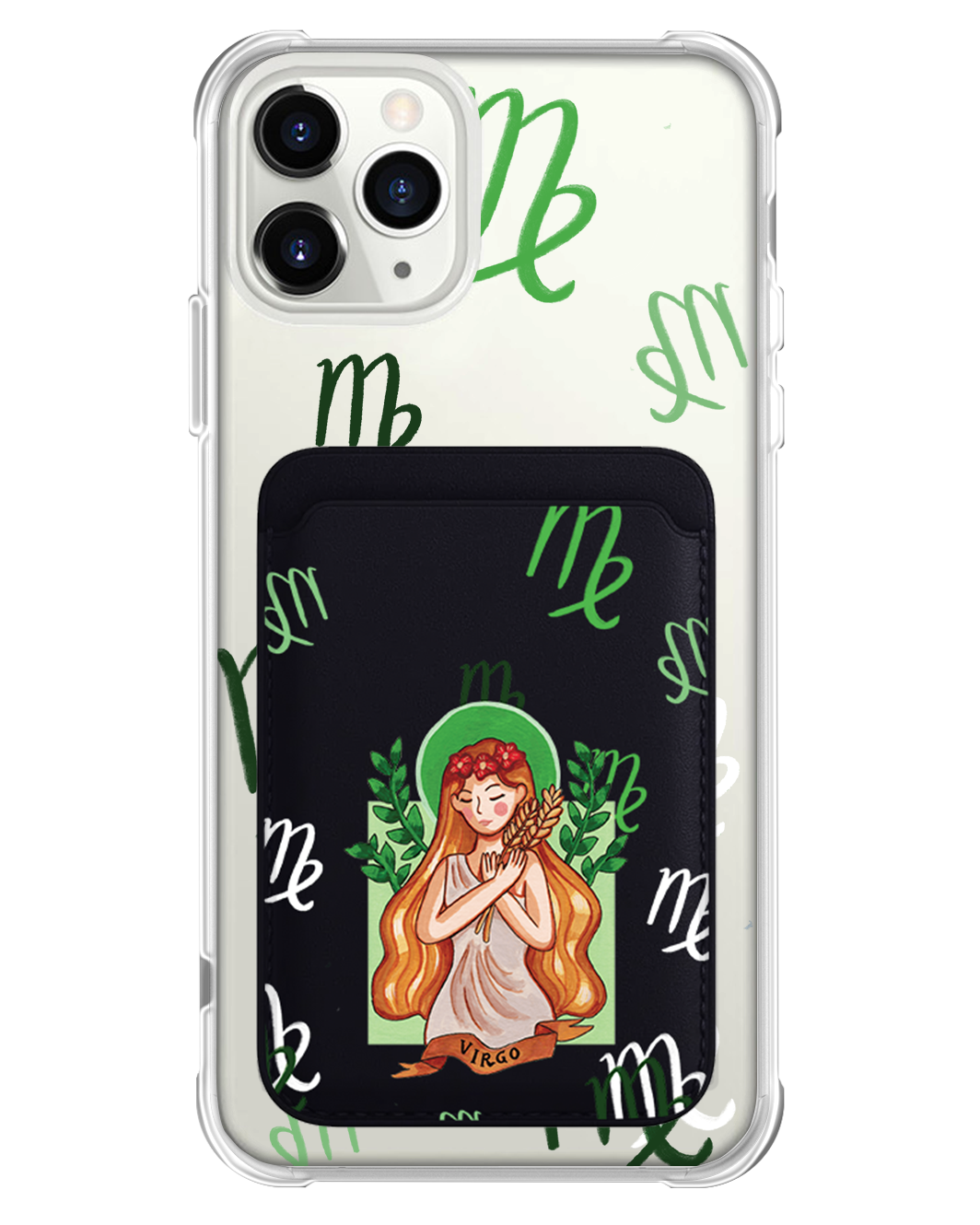 iPhone Magnetic Wallet Case - Virgo