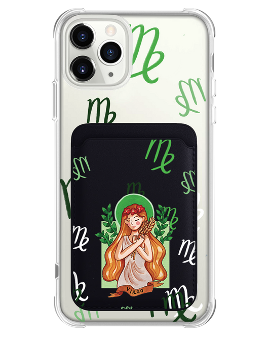 iPhone Magnetic Wallet Case - Virgo
