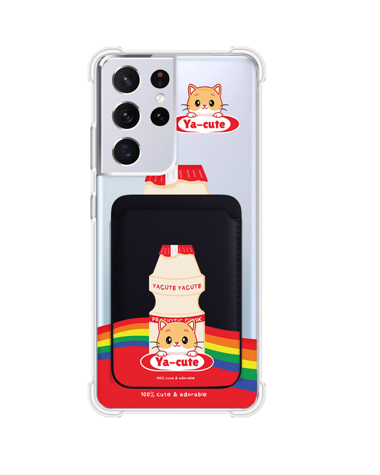 Android Magnetic Wallet Case - Yacute Cat