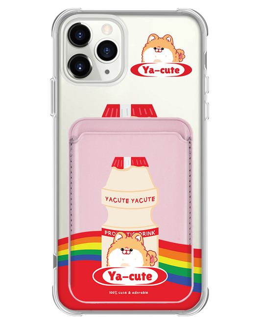 iPhone Magnetic Wallet Case - Yacute Dog