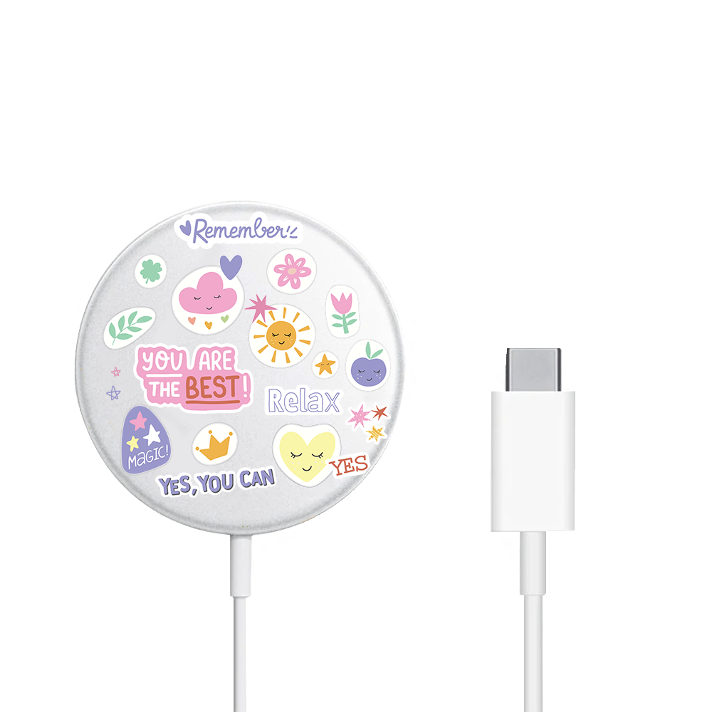 Magnetic Wireless Charger - You Are The Best 2.0