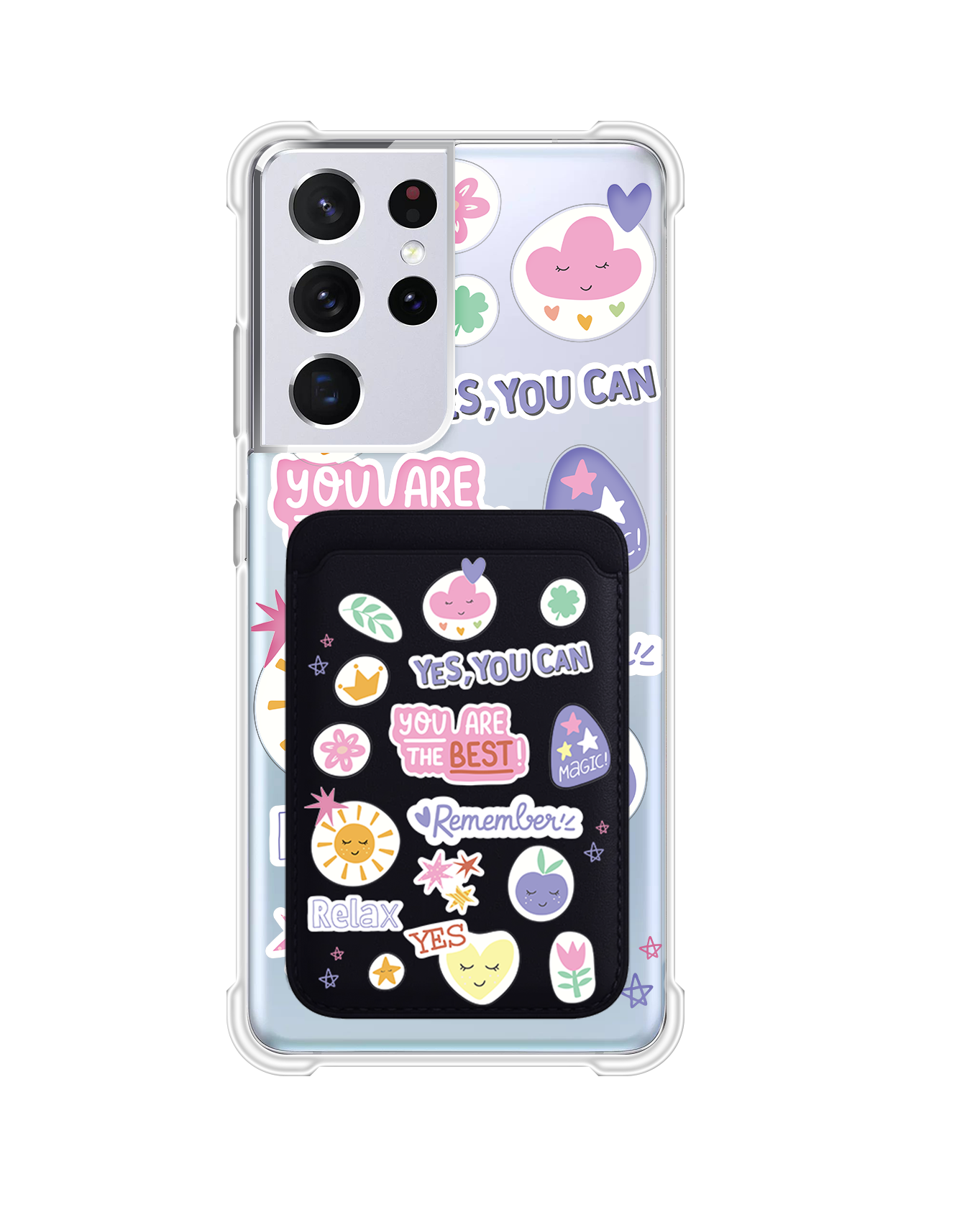 Android Magnetic Wallet Case - You are The Best 2.0