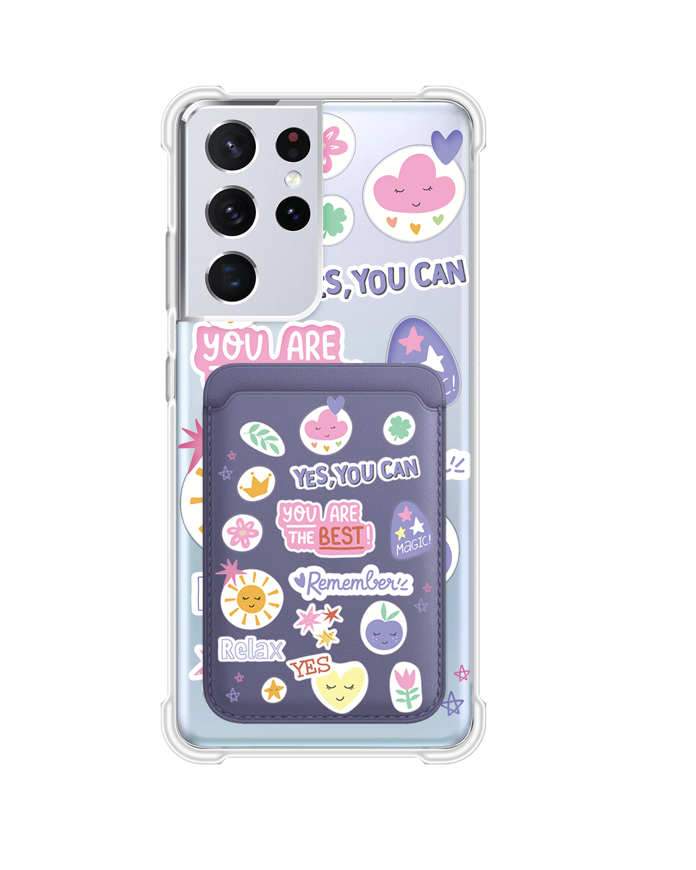 Android Magnetic Wallet Case - You are The Best 2.0