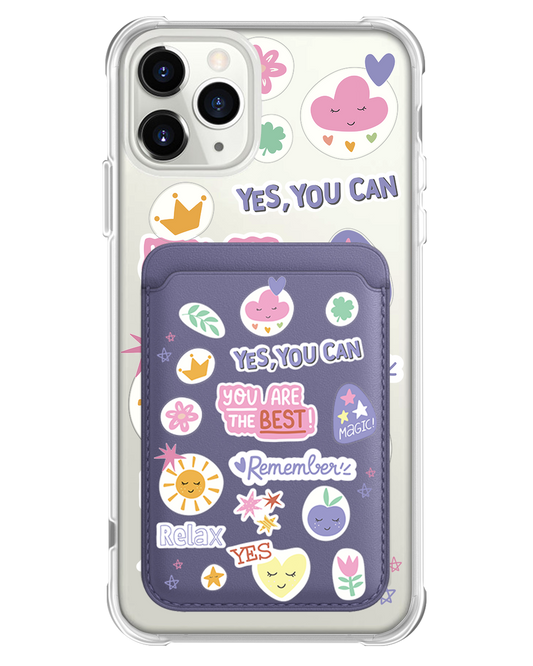 iPhone Magnetic Wallet Case - You Are The Best 2.0