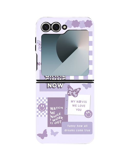 Android Flip Rearguard Defender - Aespa Song Lyric