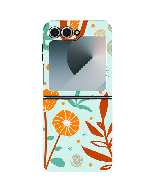 Android Flip Rearguard Defender - Autumn Botanical