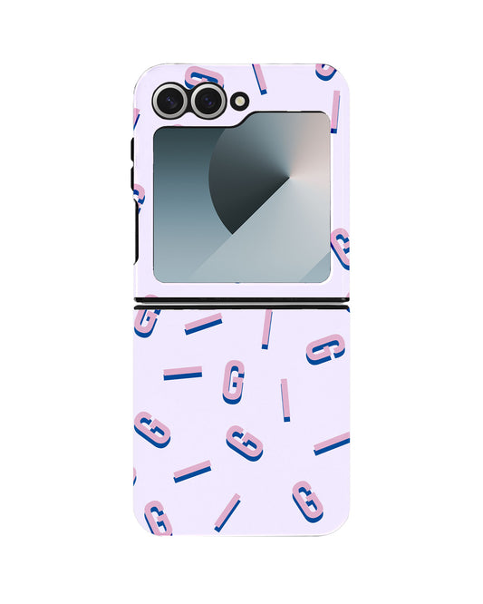 Android Flip Rearguard Defender - Monogram 1.0 Cotton Candy