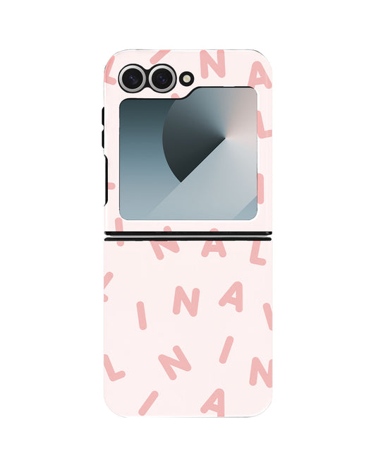 Android Flip Rearguard Defender - Monogram 2.0 Rosewater