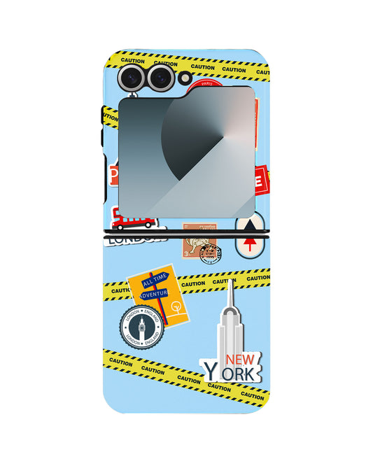 Android Flip Rearguard Defender - Travel Sticker