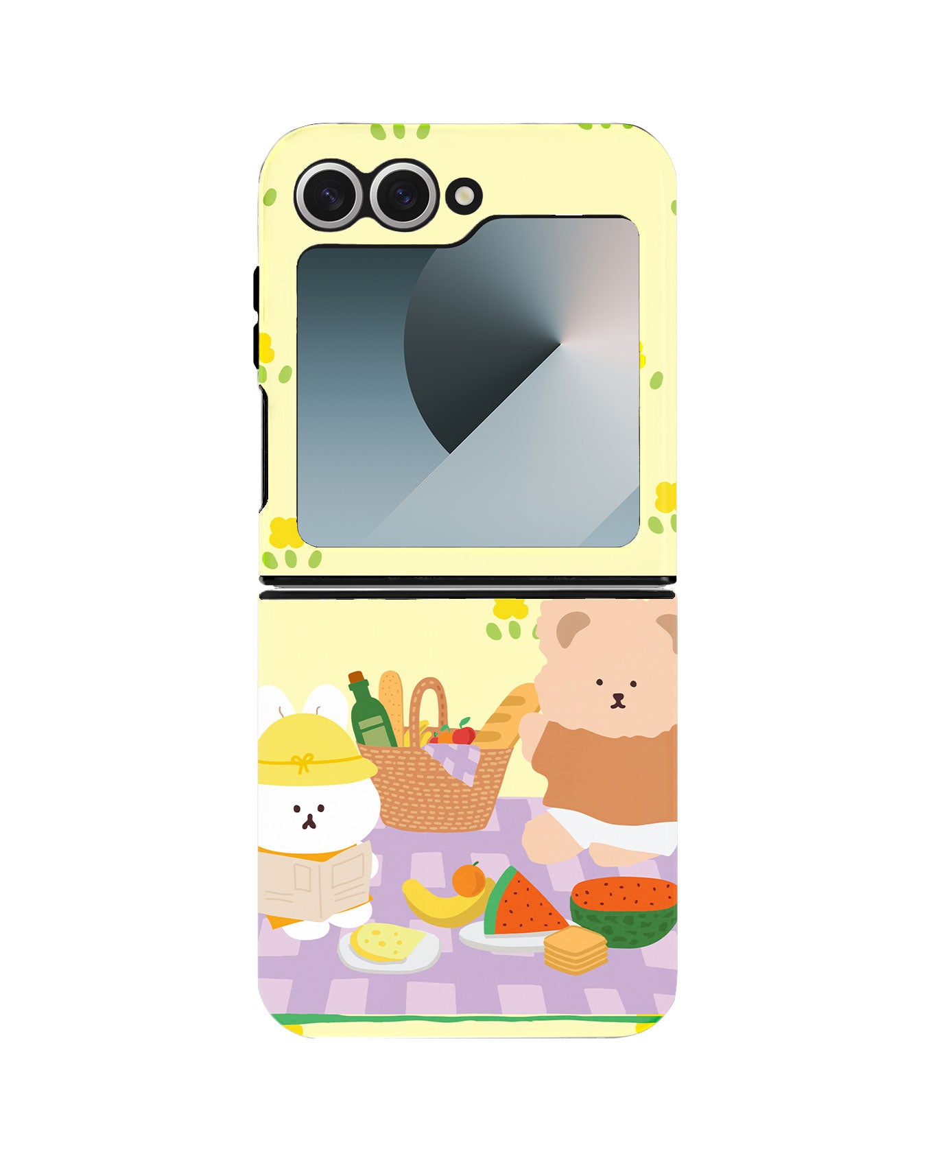 Android Flip Rearguard Defender - Picnic Bear Lilac