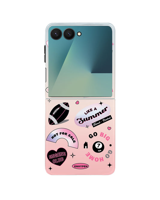 Android Flip Rearguard Defender - Enhypen Sticker Pack