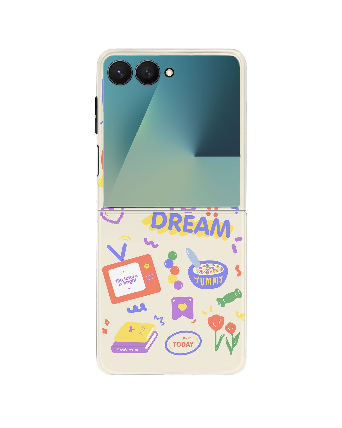 Android Flip Rearguard Defender - Hello Future