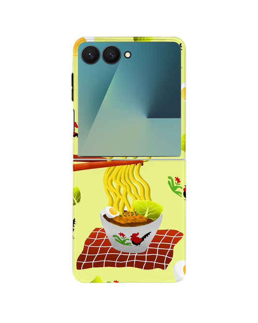 Android Flip Rearguard Defender - Go Eat Some Mie