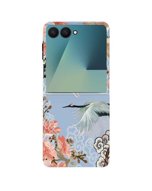 Android Flip Rearguard Defender - Oil Painting Birds