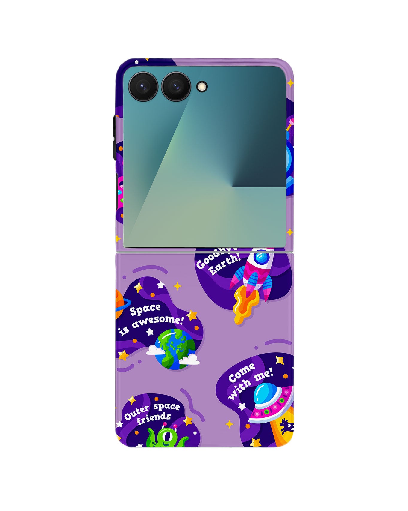 Android Flip Rearguard Defender - Space Traveller