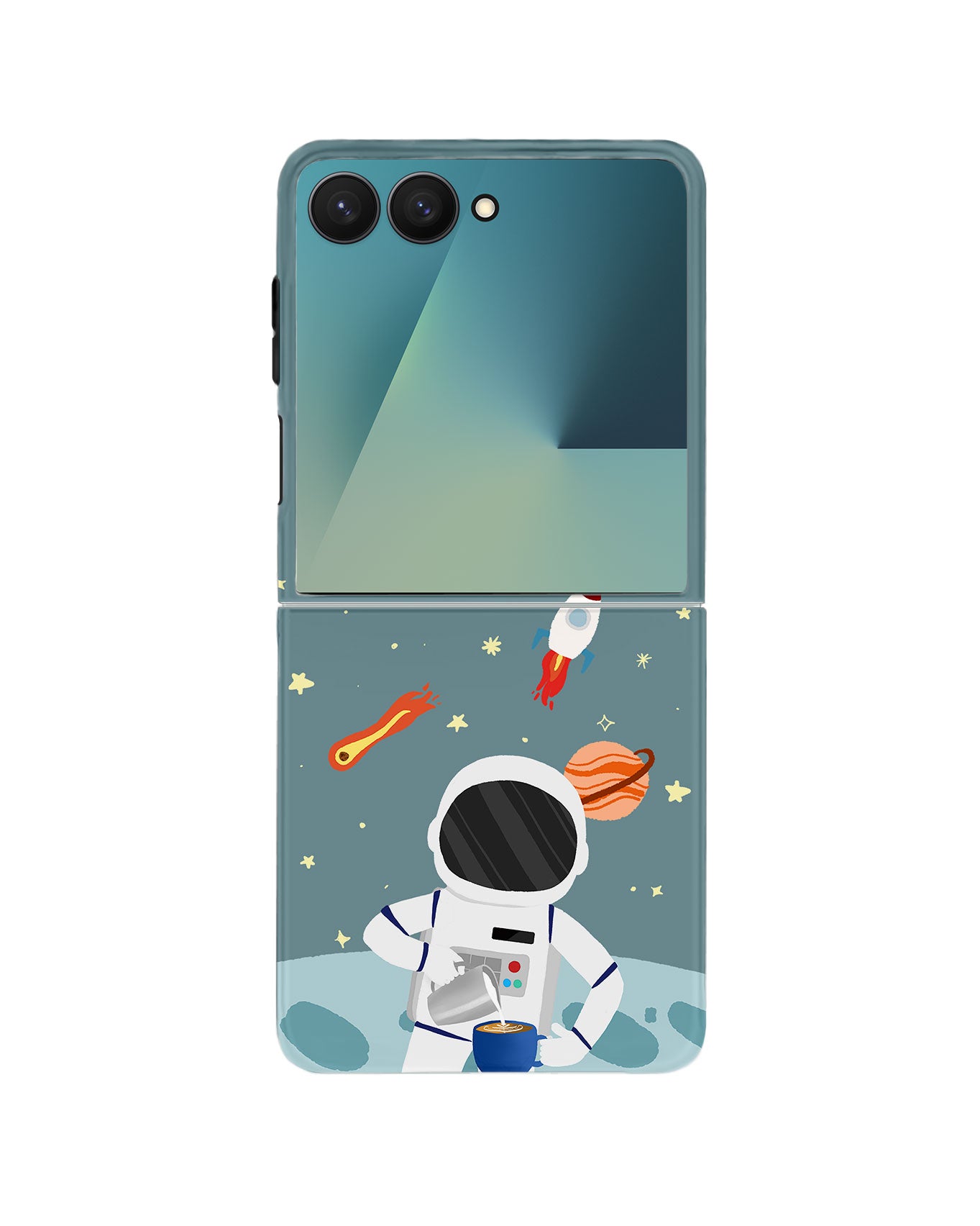 Android Flip Rearguard Defender - Baristronaut