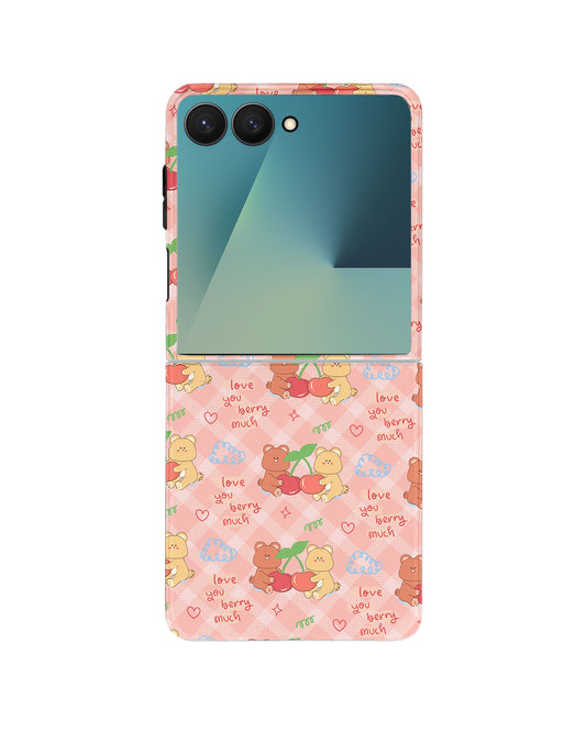 Android Flip Rearguard Defender - Cherry Bear
