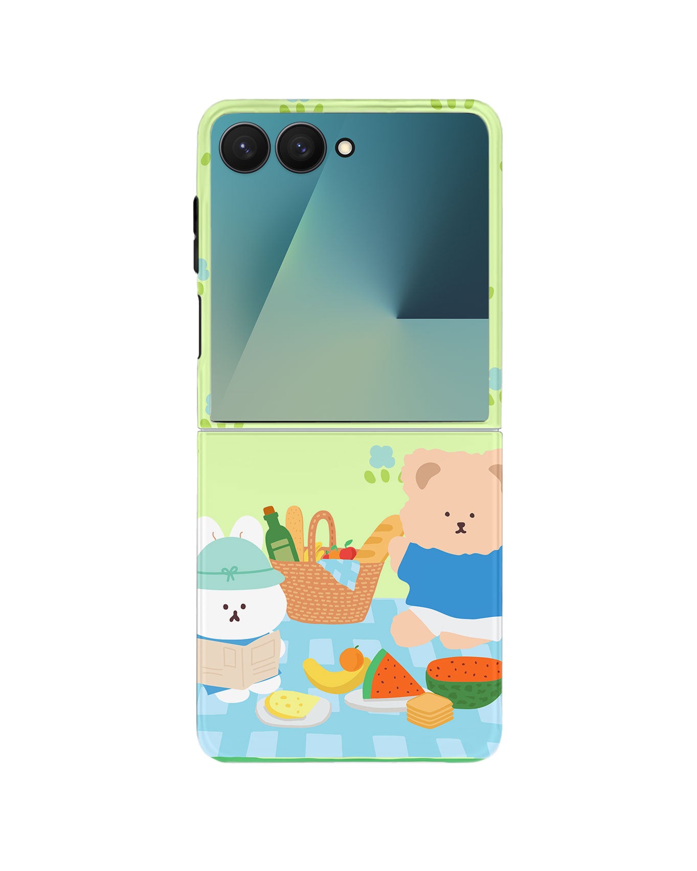 Android Flip Rearguard Defender - Picnic Bear Blue