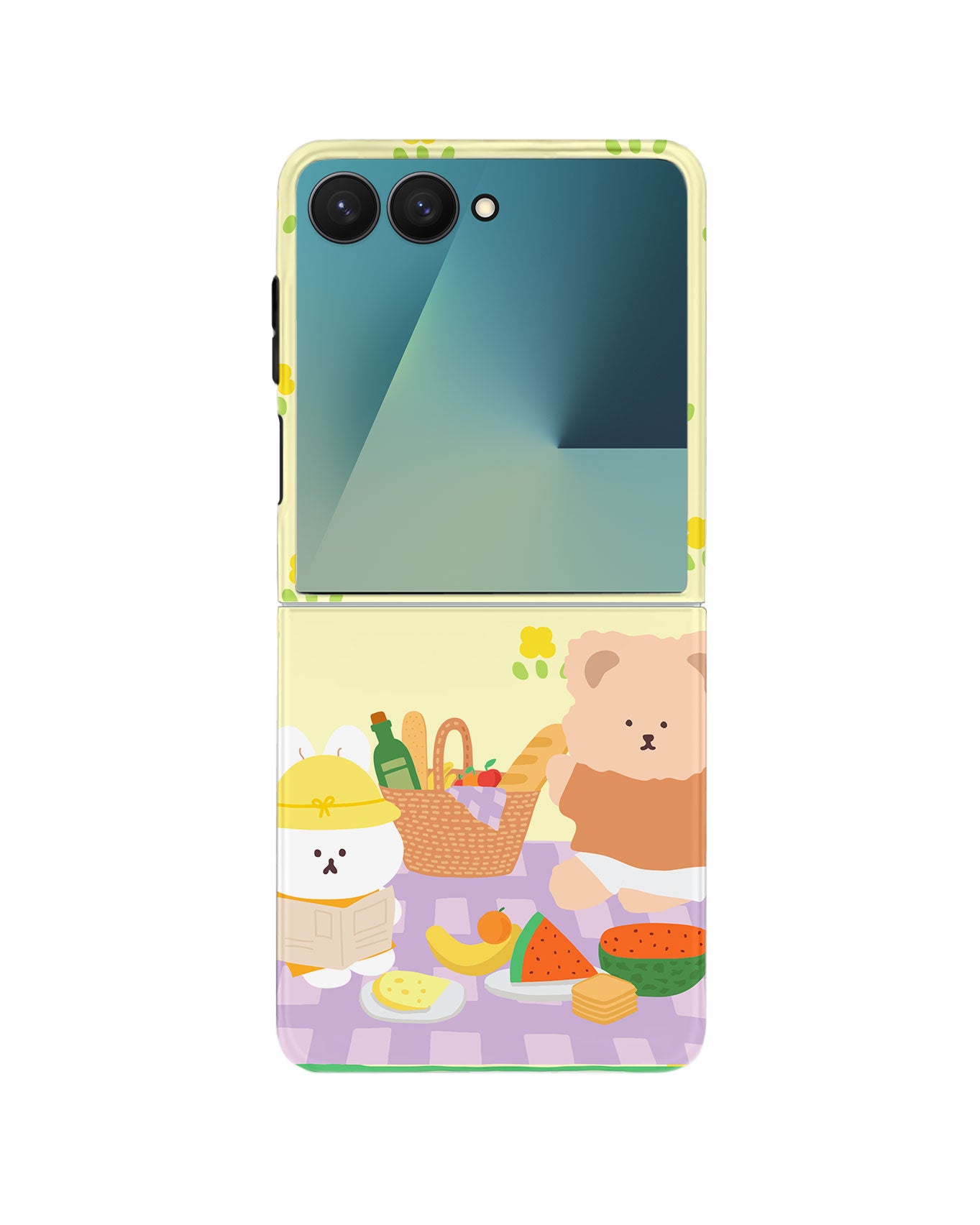 Android Flip Rearguard Defender - Picnic Bear Lilac