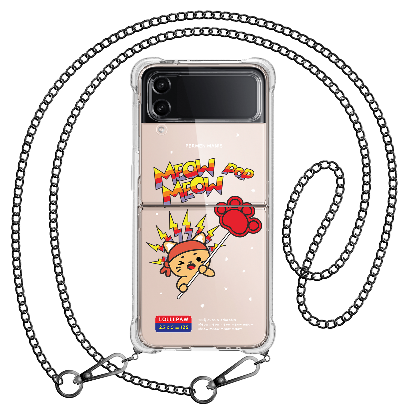 Android Flip / Fold Rearguard Hybrid - Meow Pop 1.0