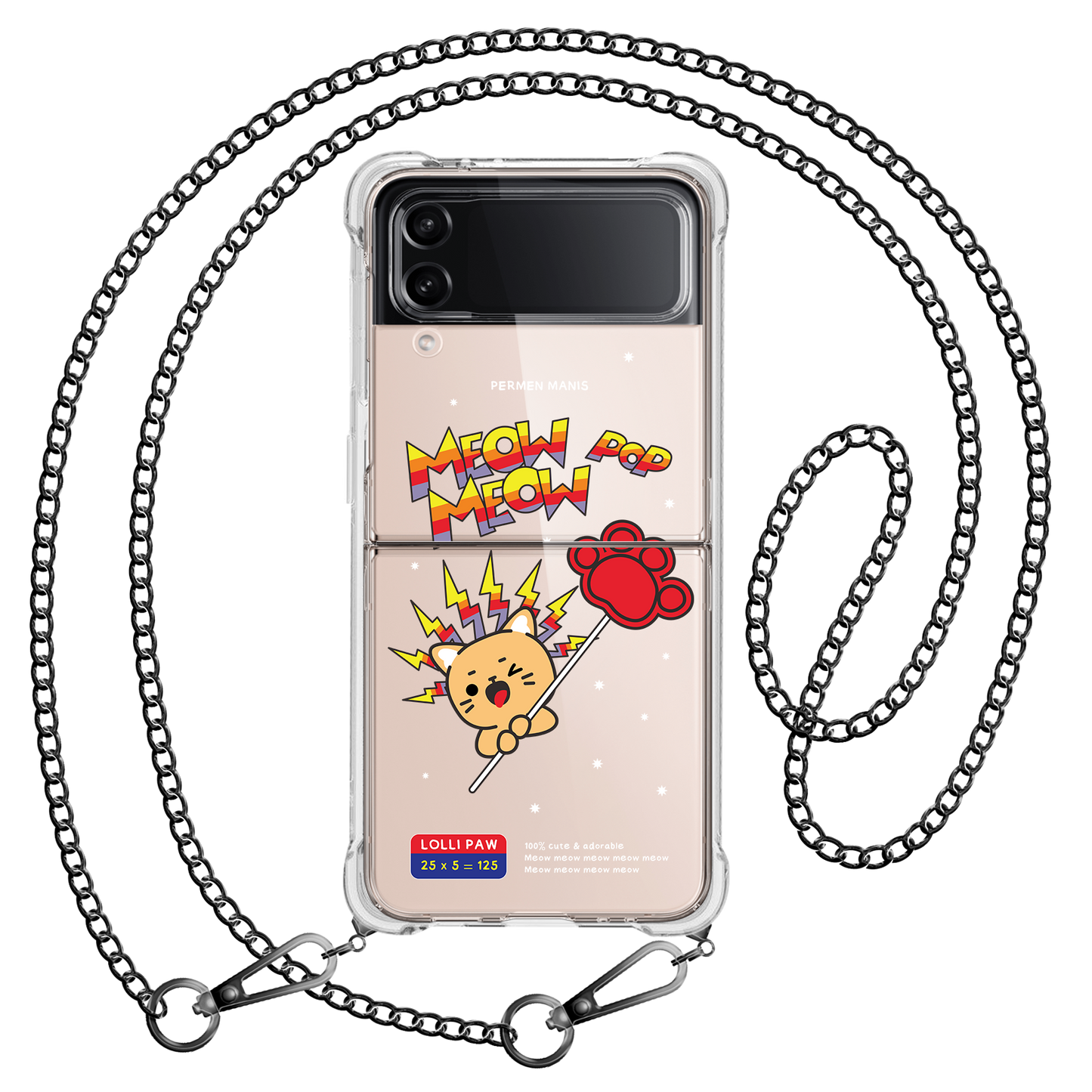 Android Flip / Fold Rearguard Hybrid - Meow Pop 2.0