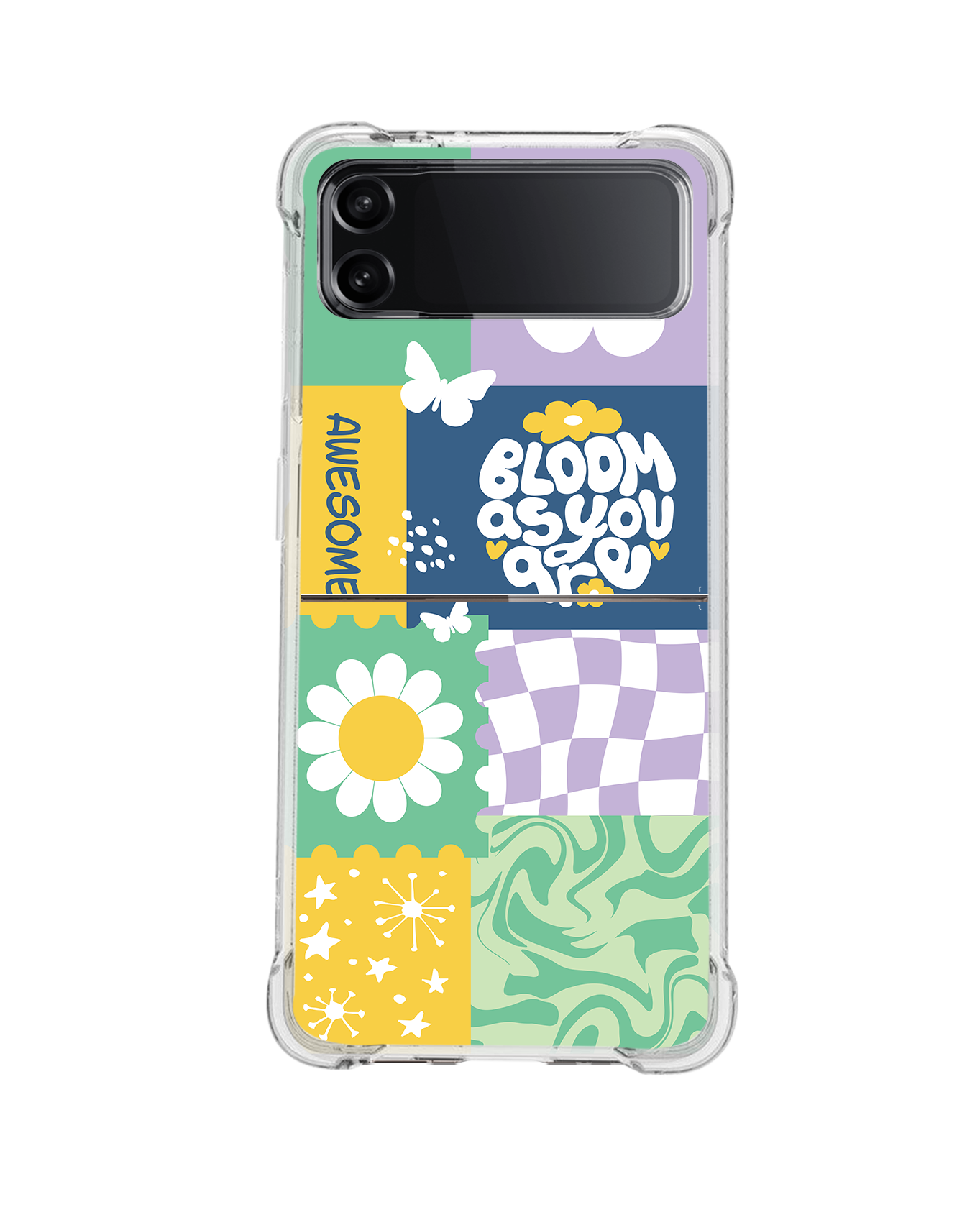 Android Flip / Fold Rearguard Hybrid - Abstract Quotes 2.0