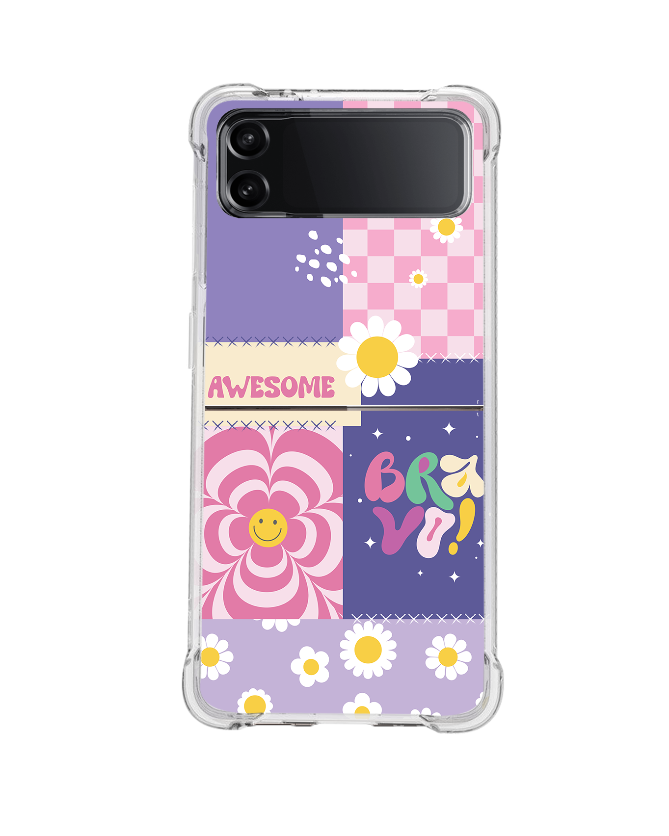 Android Flip / Fold Rearguard Hybrid - Abstract Quotes 3.0