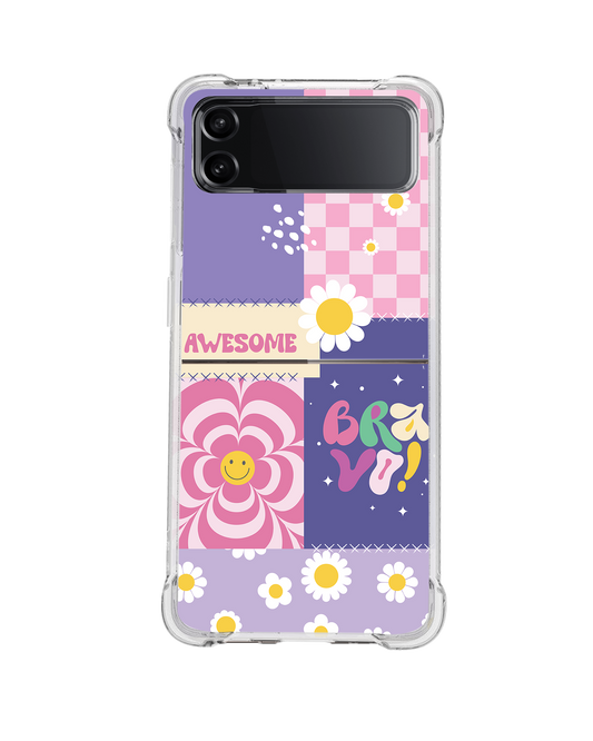 Android Flip / Fold Rearguard Hybrid - Abstract Quotes 3.0