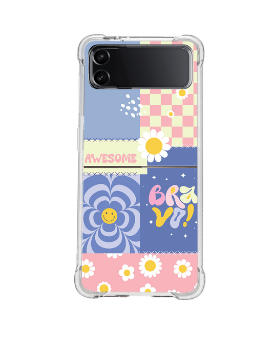 Android Flip / Fold Rearguard Hybrid - Abstract Quotes 4.0