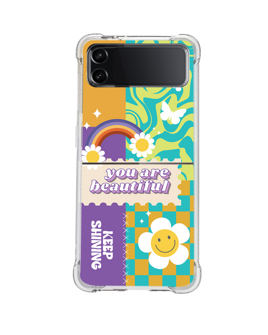 Android Flip / Fold Rearguard Hybrid - Abstract Quotes 6.0