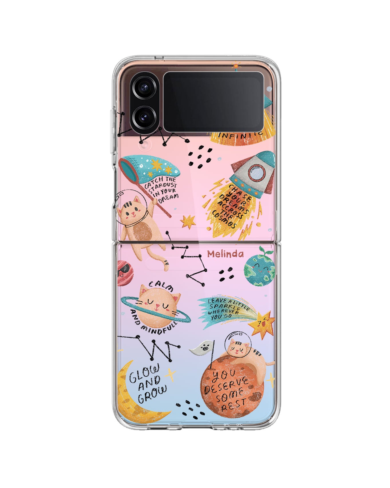 Android Flip / Fold Rearguard Holo - Spaceship