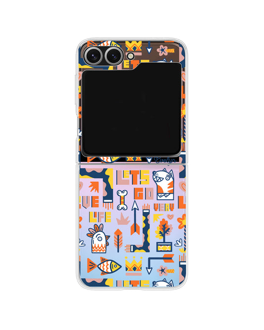 Android Flip / Fold Rearguard Holo - Life in Color