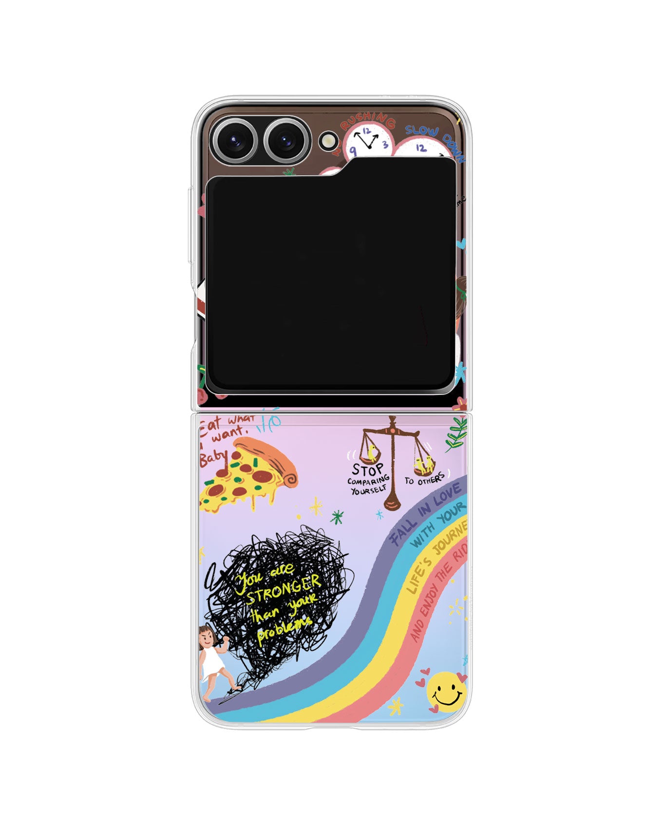 Android Flip / Fold Rearguard Holo - Self Love 2.0