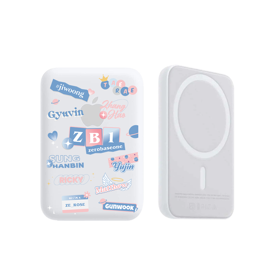 Magnetic Wireless Powerbank - Zerobaseone Members