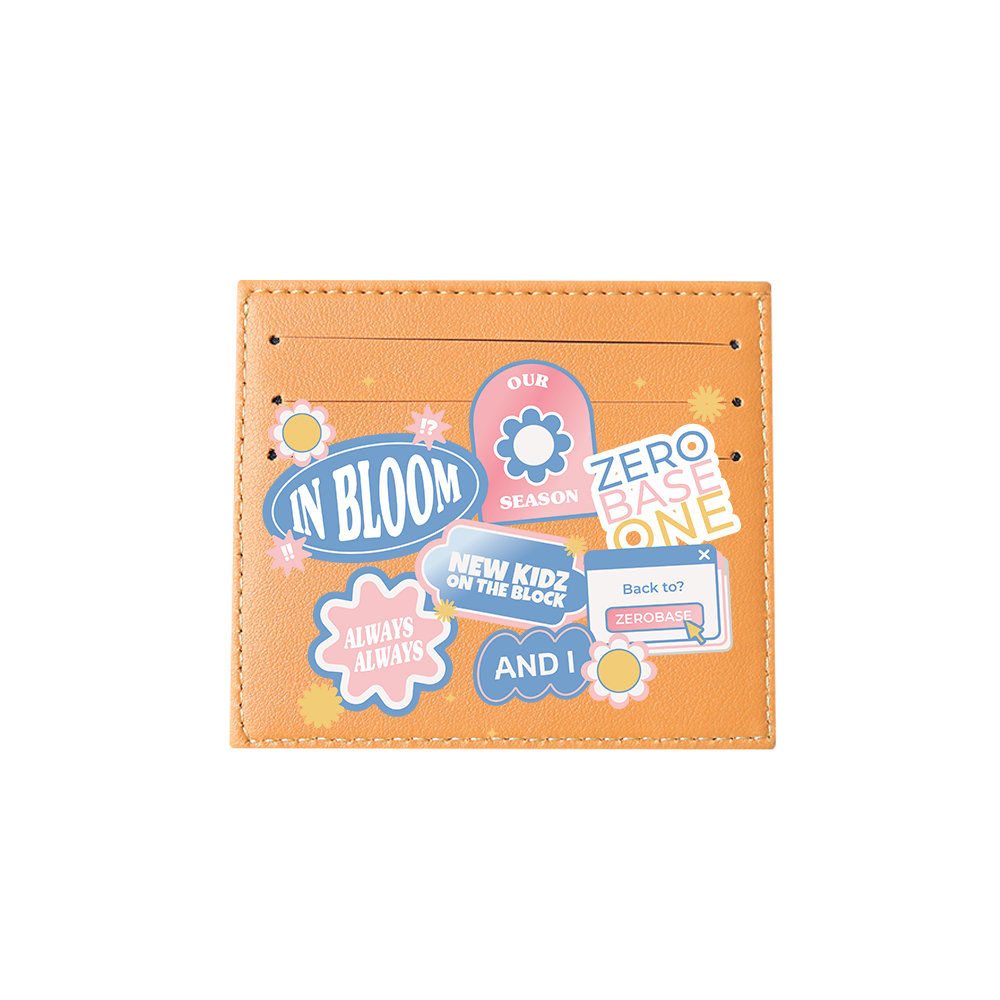 6 Slots Card Holder - Zerobaseone Song Sticker Pack