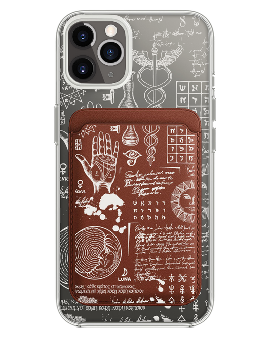 iPhone Magnetic Wallet Case - Alchemy