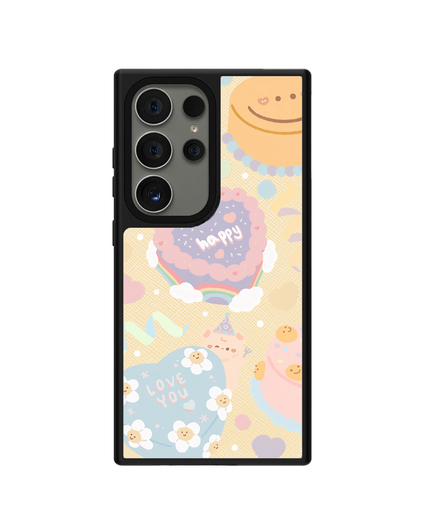 Android Leather Grip - Cake Party