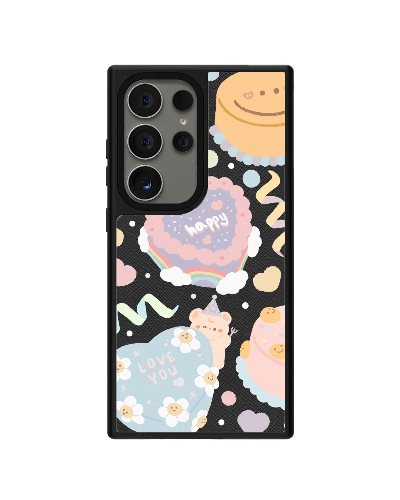 Android Leather Grip - Cake Party