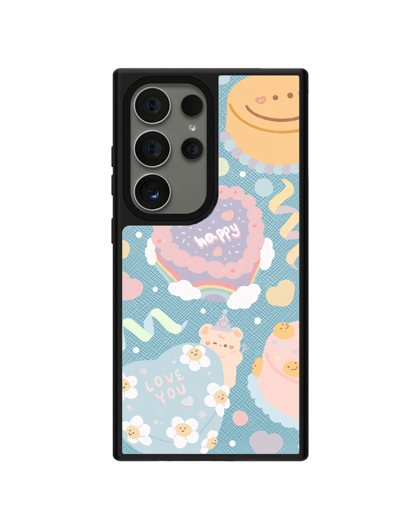 Android Leather Grip - Cake Party