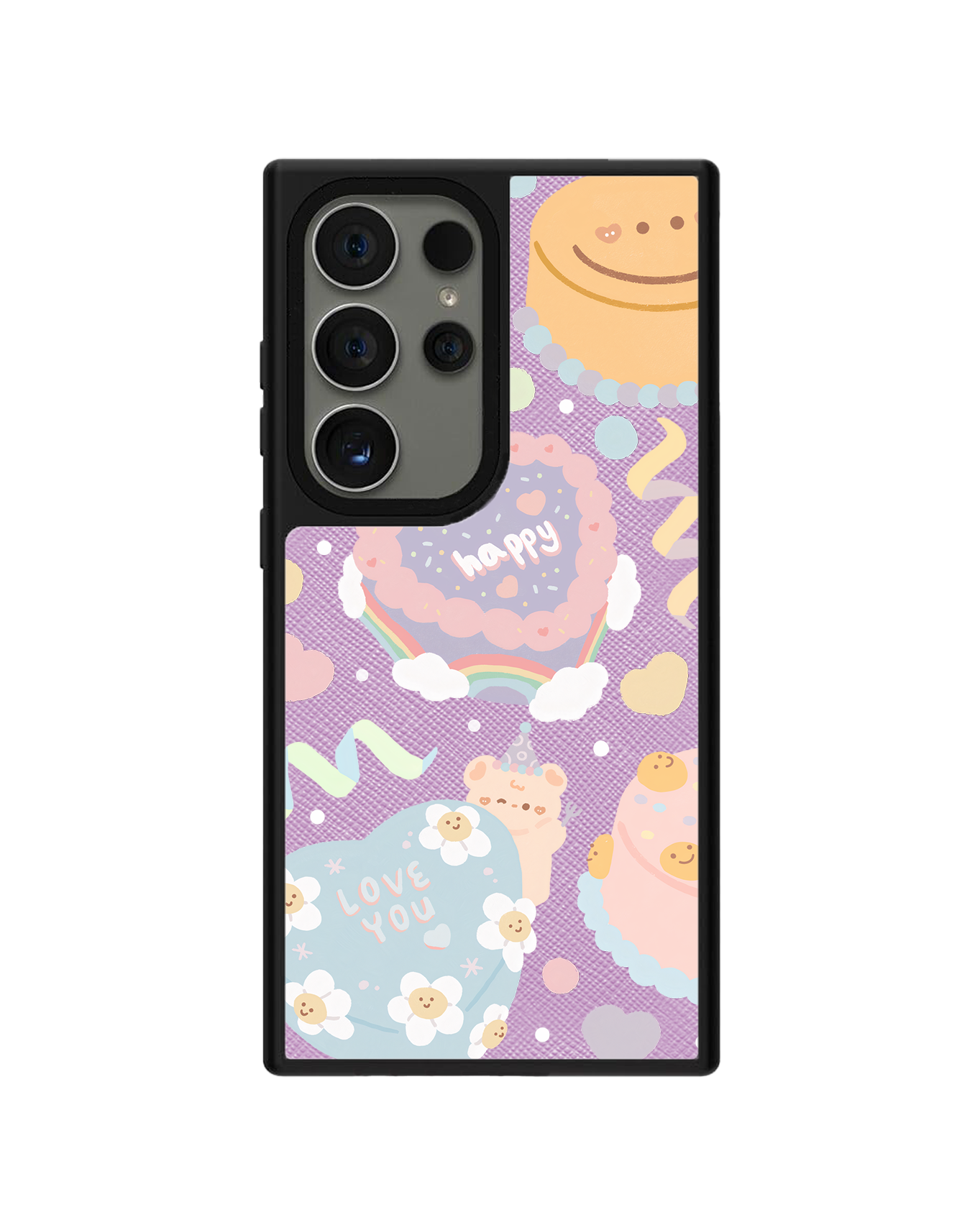 Android Leather Grip - Cake Party