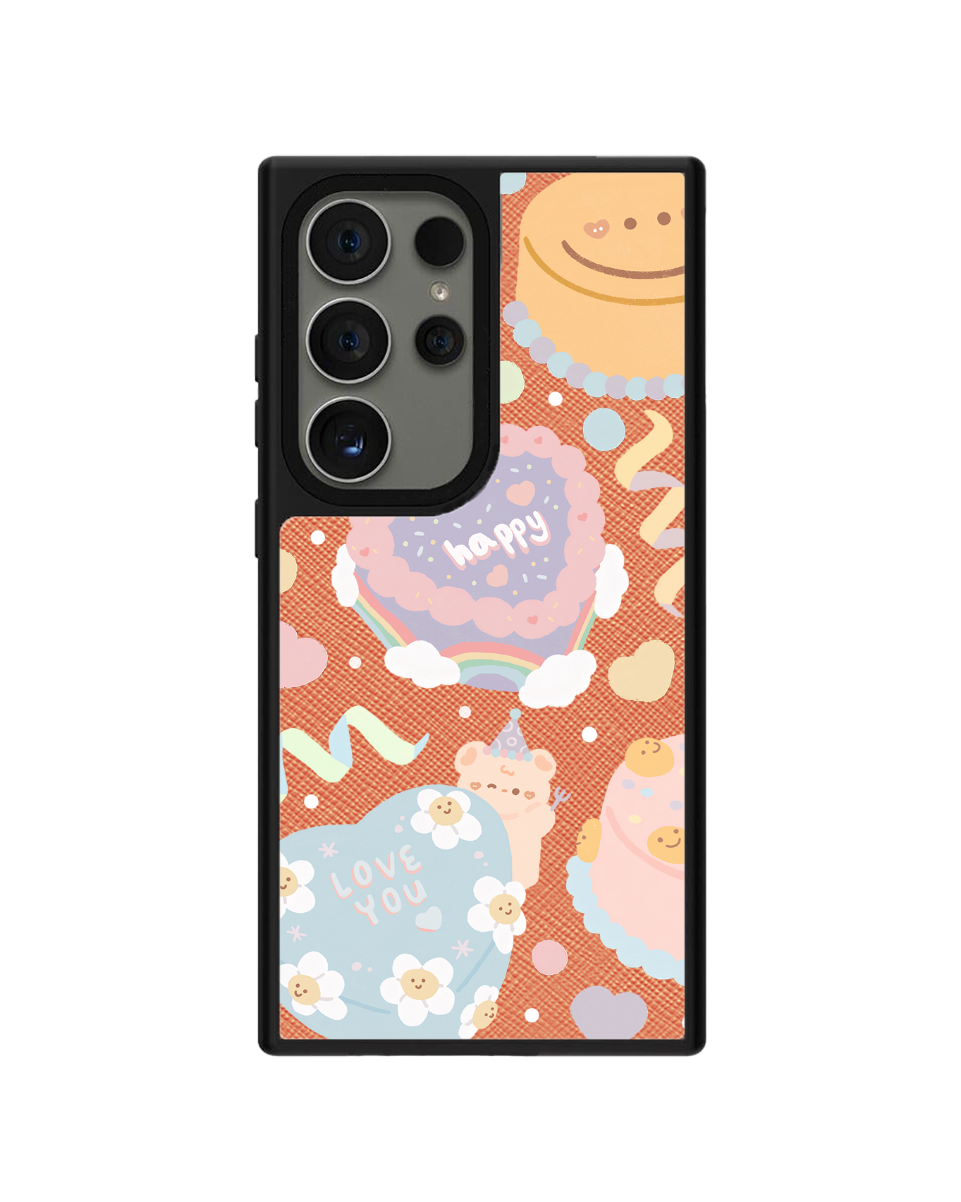 Android Leather Grip - Cake Party