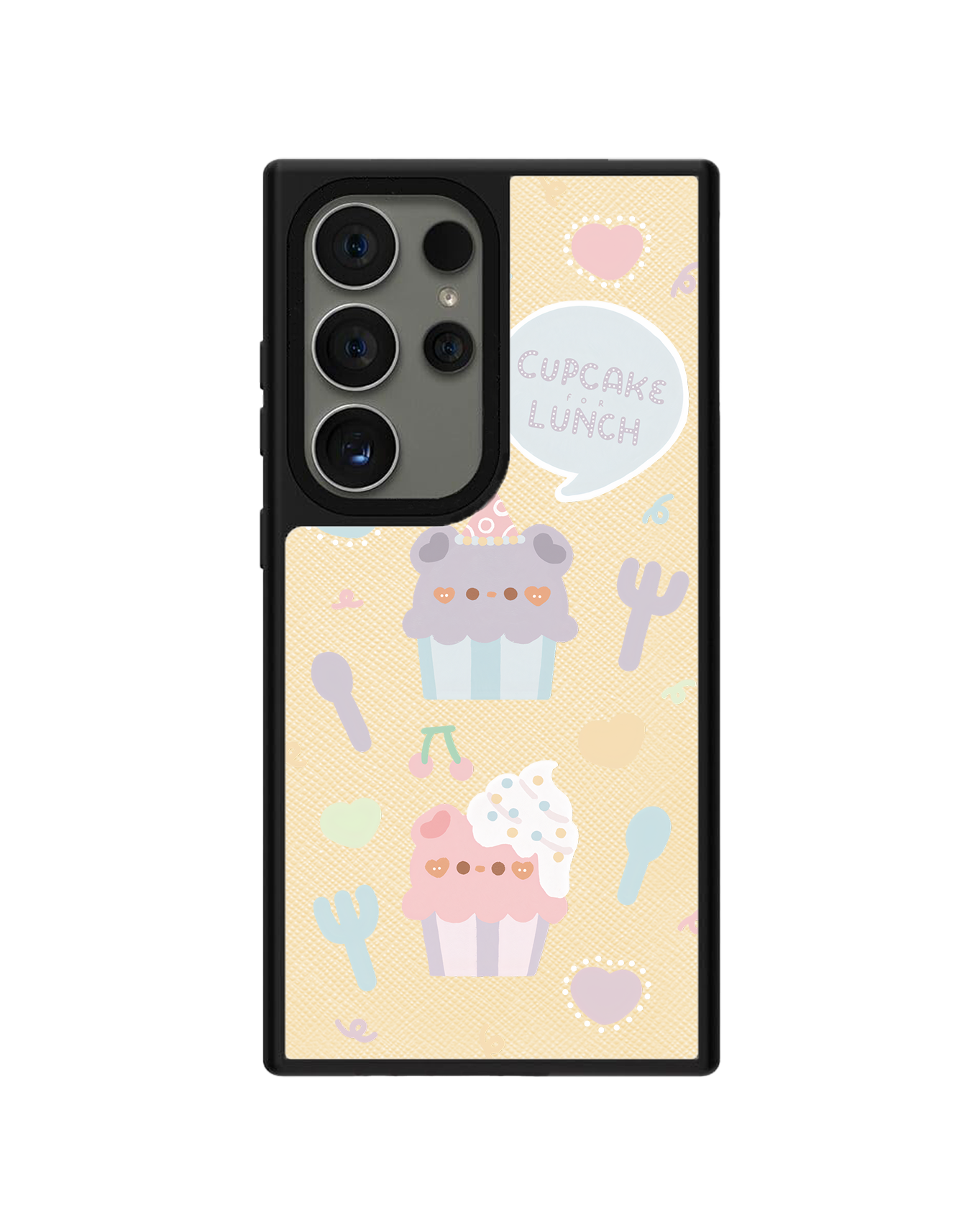 Android Leather Grip - Cupcake