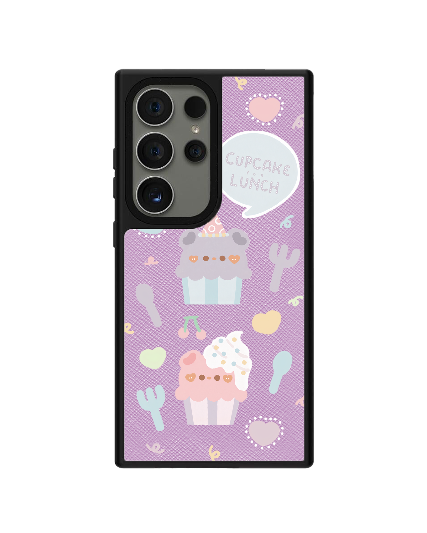 Android Leather Grip - Cupcake