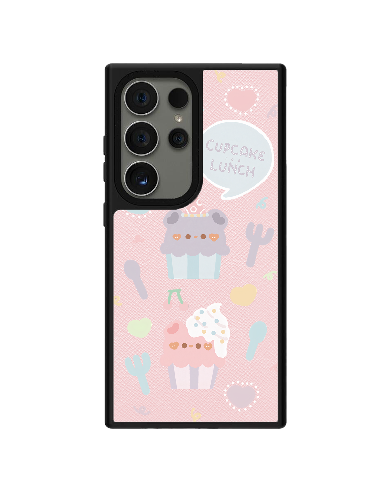 Android Leather Grip - Cupcake