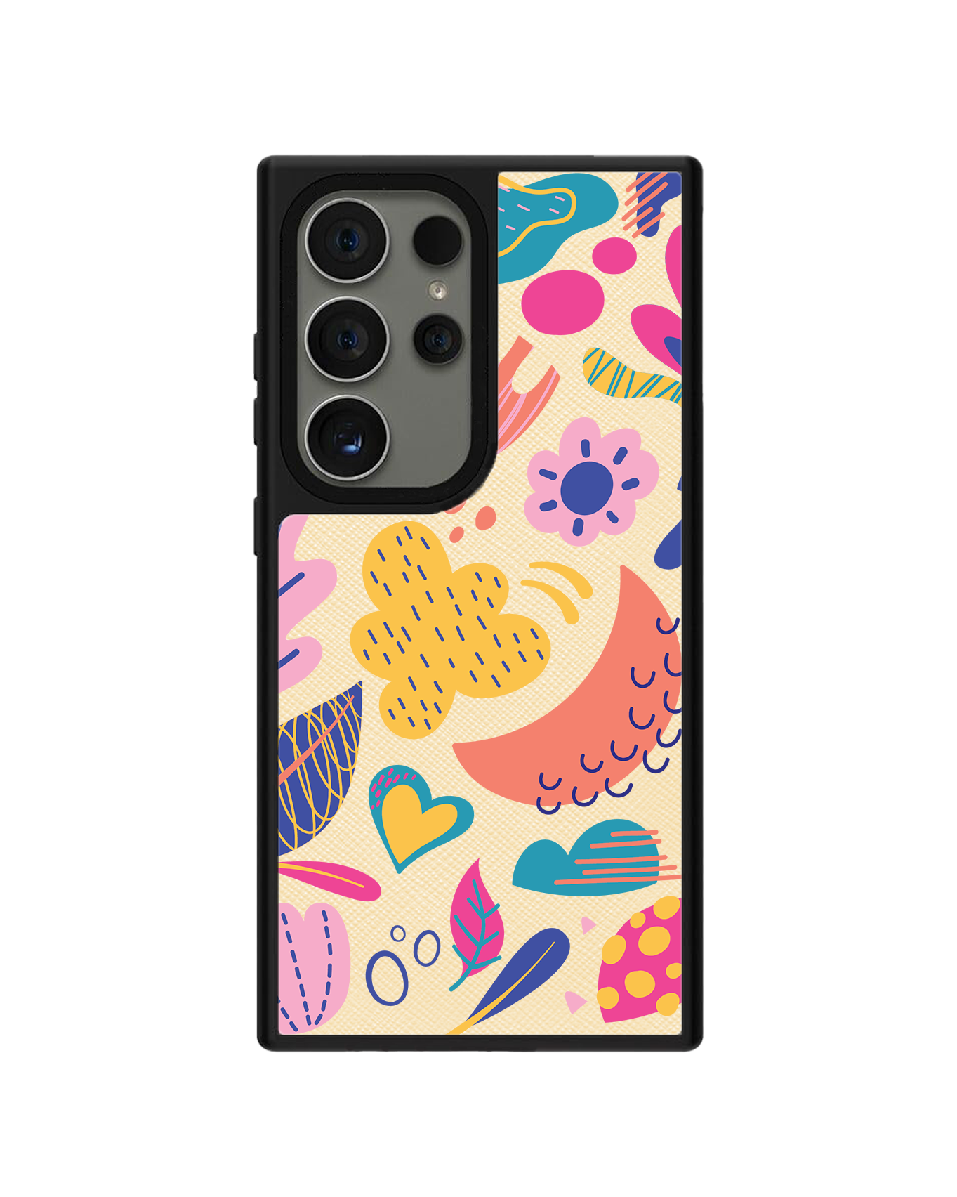 Android Leather Grip - Florals