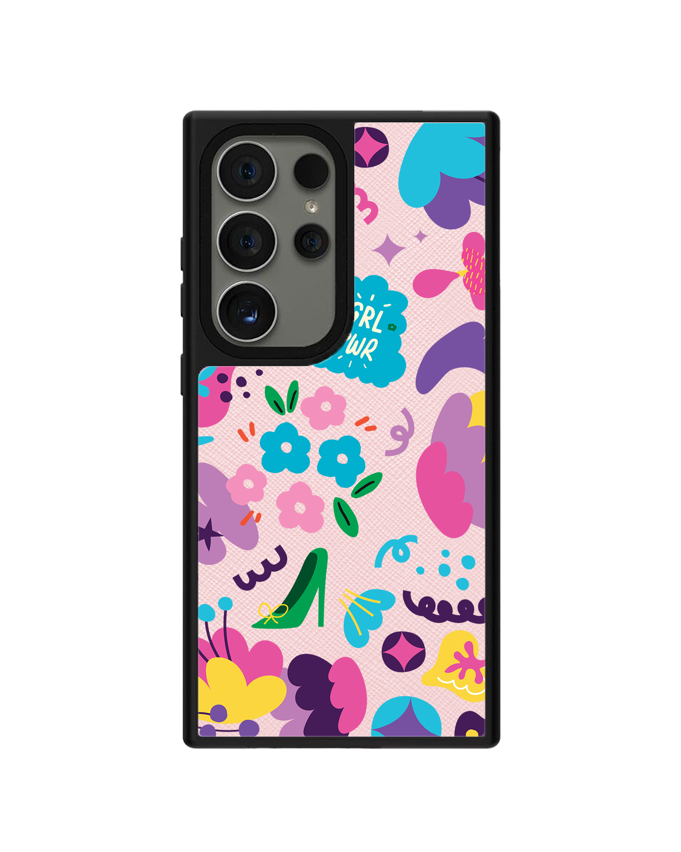 Android Leather Grip - Girl Power 1.0