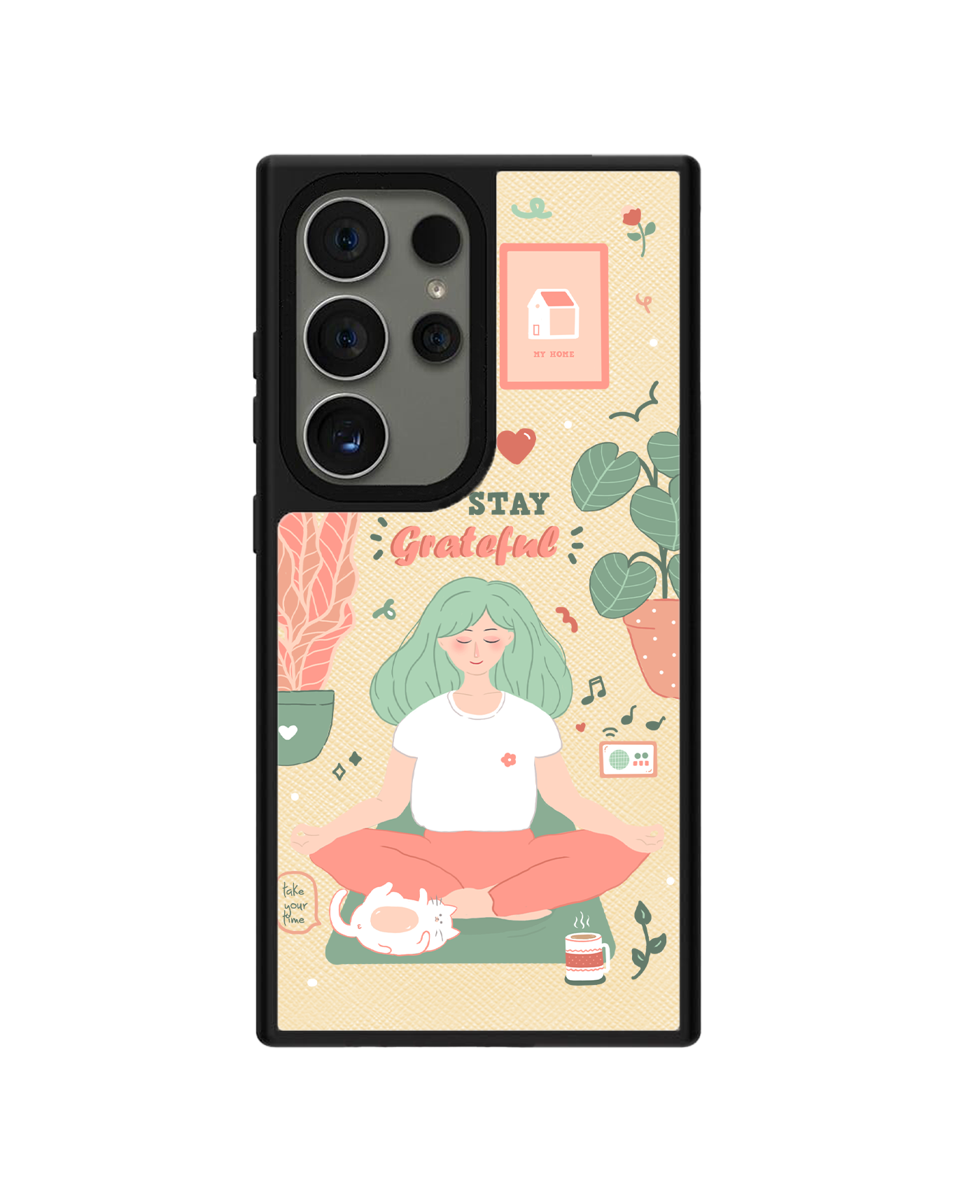 Android Leather Grip - Grateful
