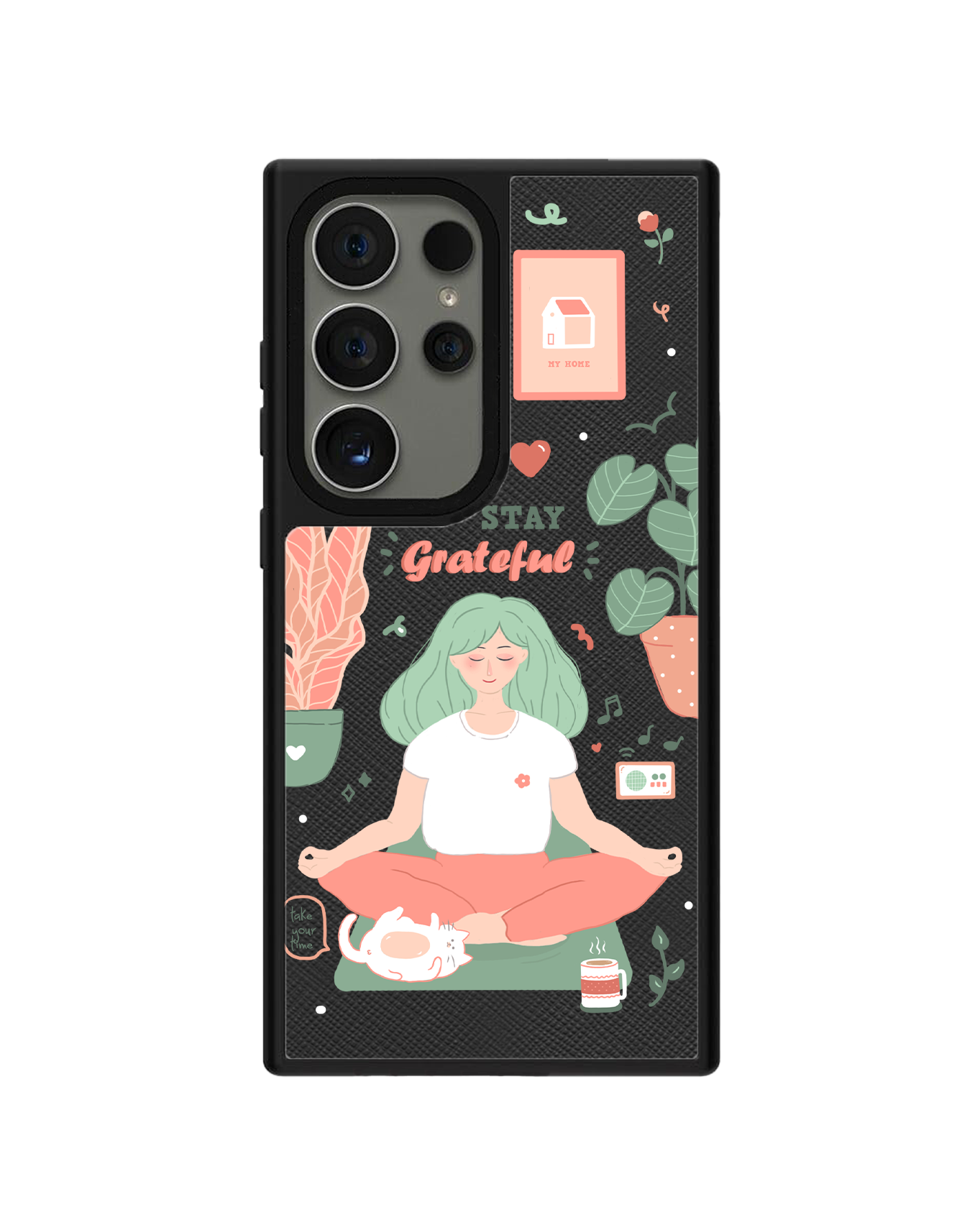 Android Leather Grip - Grateful