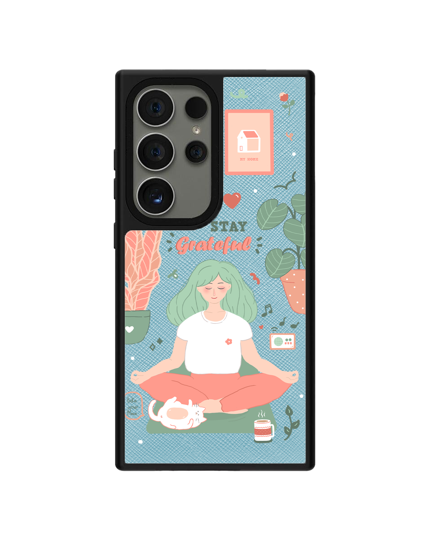 Android Leather Grip - Grateful
