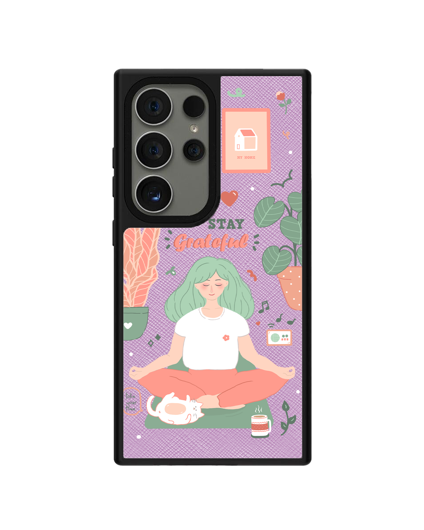 Android Leather Grip - Grateful